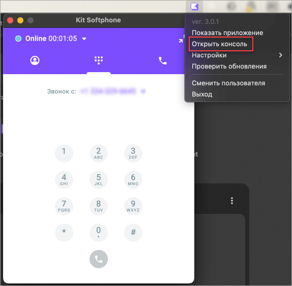 Открыть консоль на macOS Открыть консоль на macOS