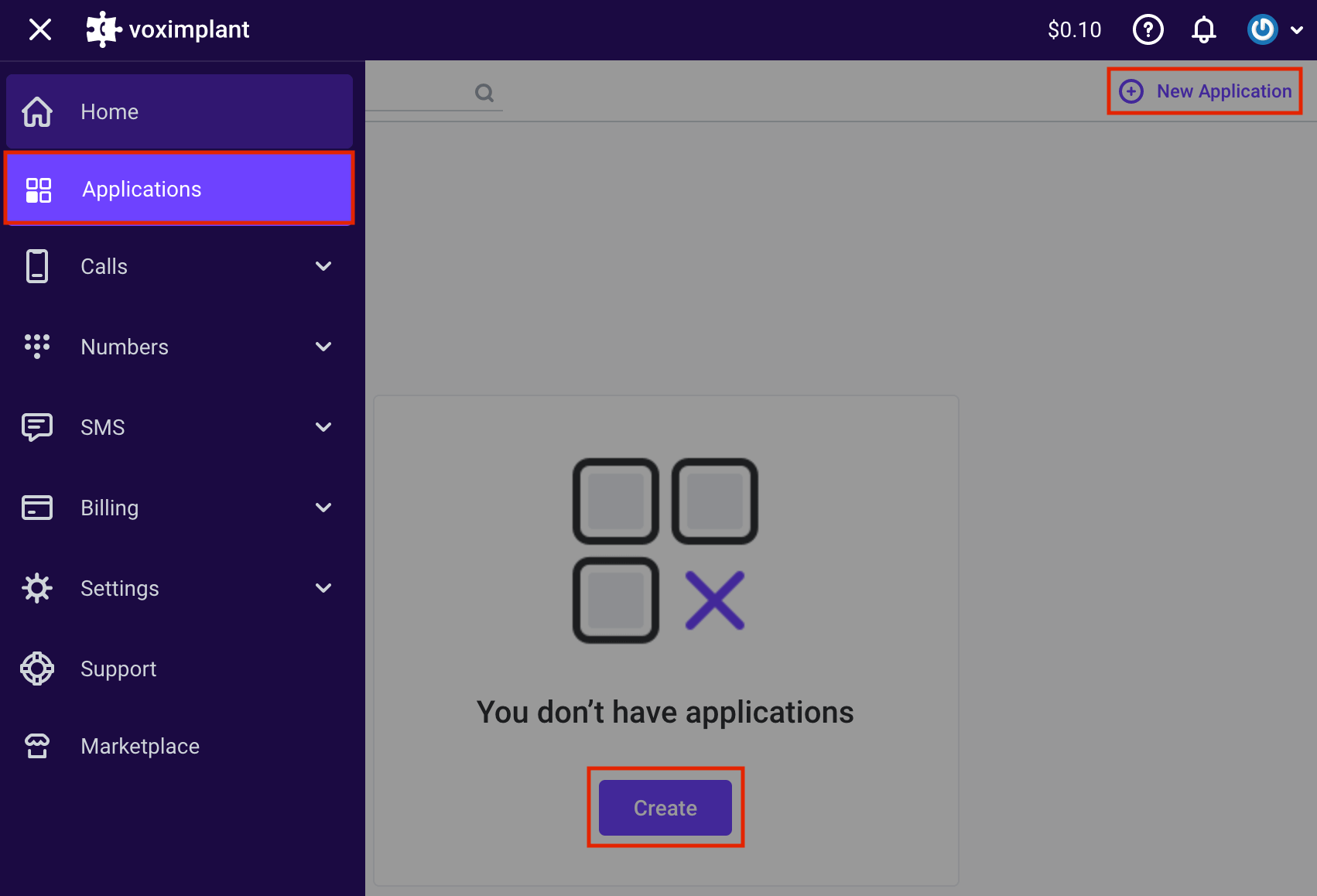 Create an app Create an app