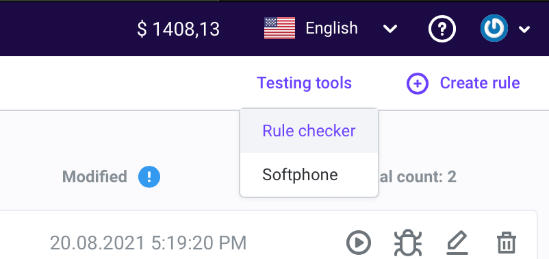 Rule checker Rule checker