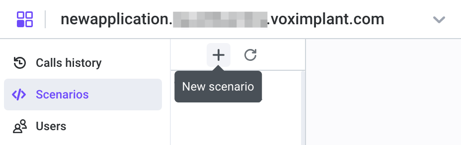 Create a scenario Create a scenario